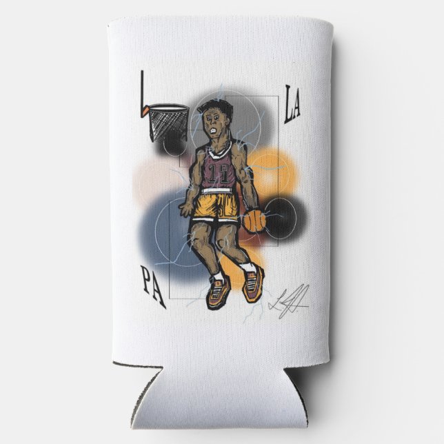 Enfriador De Latas Slim Nba  (Reverso )
