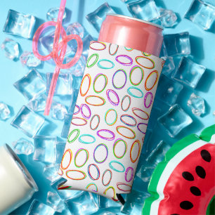 Enfriador De Latas Slim Neon Ovals