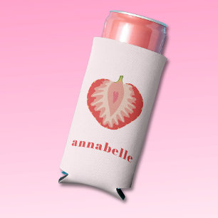 Enfriador De Latas Slim Nombre de verano de fresa