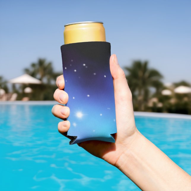 Enfriador De Latas Slim Nubes espaciales Galaxy Starlight (Piscina in situ)