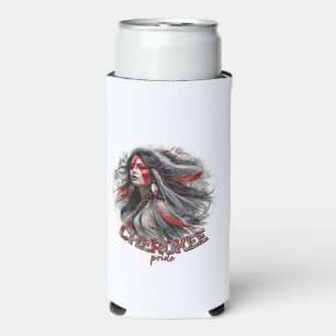 Enfriador De Latas Slim Orgullo Cherokee