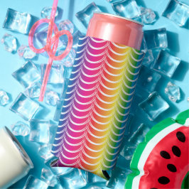 Enfriador De Latas Slim Orgullo Sirena Arcoíris