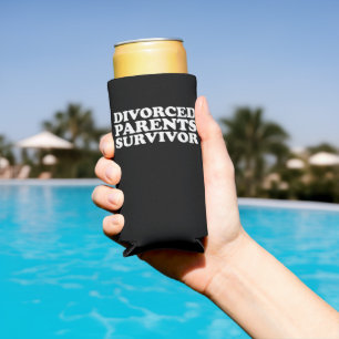 Enfriador De Latas Slim Padres divorciados sobrevivientes