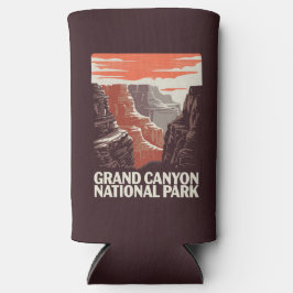 Enfriador De Latas Slim Paisaje del Parque Nacional del Gran Cañón
