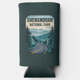 Enfriador De Latas Slim Paisaje del Parque Nacional Shenandoah