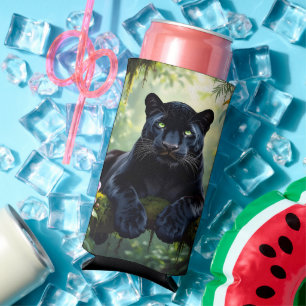 Enfriador De Latas Slim Pantera negra en la selva