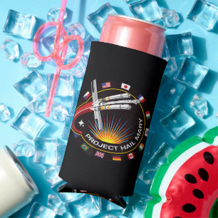 Enfriador De Latas Slim Parche de misión espacial