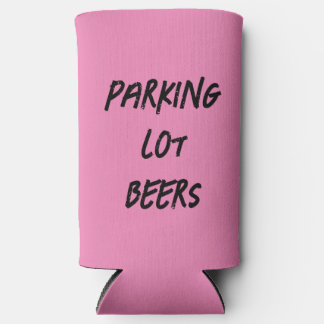 Enfriador De Latas Slim Parking Lot Beers Drink Cooler