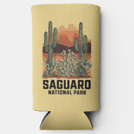 Enfriador De Latas Slim Parque nacional Saguaro Cactus