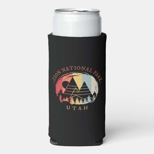 Enfriador De Latas Slim Parque Nacional Zion (Frente Agua con Gas)