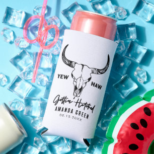 Enfriador De Latas Slim Partido Bachelorette de Nashville golpeado Persona