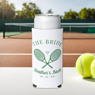 Enfriador De Latas Slim Partido Perfecto Último Swing Tennis Despedida de