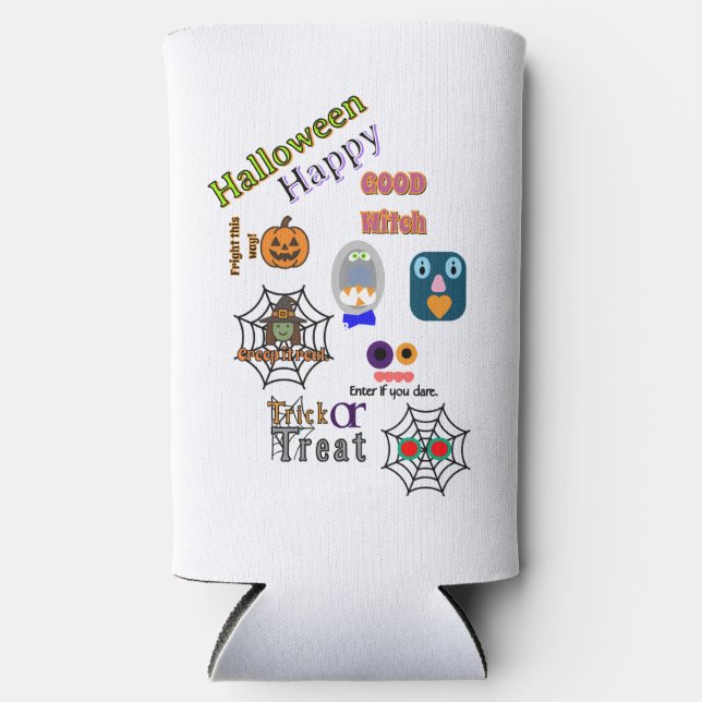 Enfriador De Latas Slim Pegatina Cooler (Anverso)