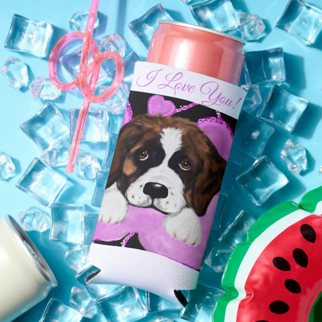 ENFRIADOR DE LATAS SLIM PERRO SAN BERNARDO (Verano in situ)