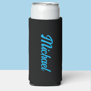 Enfriador De Latas Slim Personalización del nombre de un Personalizado de 