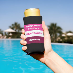 Enfriador De Latas Slim Personalizado DE MOMENTO DE MENOPAUSE GRANDE