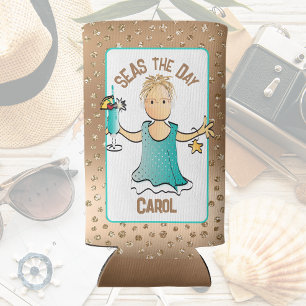 Enfriador De Latas Slim Personalizado divertida diciendo espuma de crucero