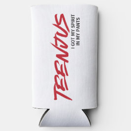 Enfriador De Latas Slim Personalizado divertida Mensajes de texto del bebé