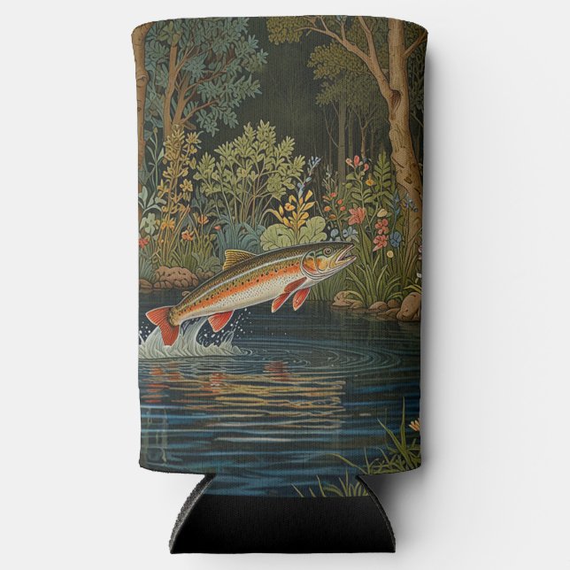 Enfriador De Latas Slim Pesca con mosca rusa (Anverso)