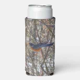 Enfriador De Latas Slim Petirrojo Americano