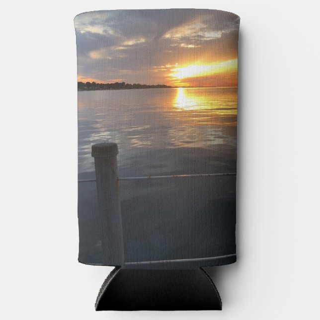 Enfriador De Latas Slim Pier Sunset (Anverso)