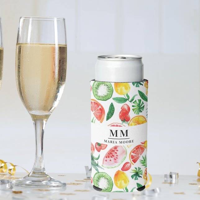Enfriador De Latas Slim Piñas de frutas de manzanas de agua salmonadas nom (Subido por el creador)