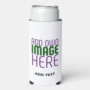 ENFRIADOR DE LATAS SLIM PLANTILLA DE TEXTO DE IMAGEN BLANCA SIMPLE EDITABL