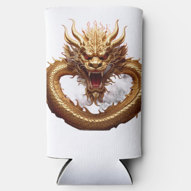 Enfriador De Latas Slim Poder del Dragón Chino (Anverso)