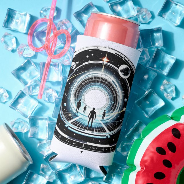 Enfriador De Latas Slim Portal cósmico (Verano in situ)