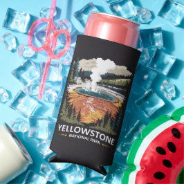Enfriador De Latas Slim Pozo Termal del Parque Nacional Yellowstone