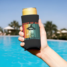 ENFRIADOR DE LATAS SLIM PRIMERO DE TODO SOY UN DELICIOSO PAYASO FANTASMA M