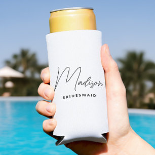 Enfriador De Latas Slim Propuesta moderna y sencilla de dama de honor pers