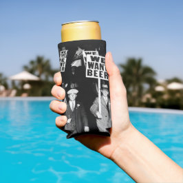 Enfriador De Latas Slim Protesta de cerveza durante la Prohibición Fotogra