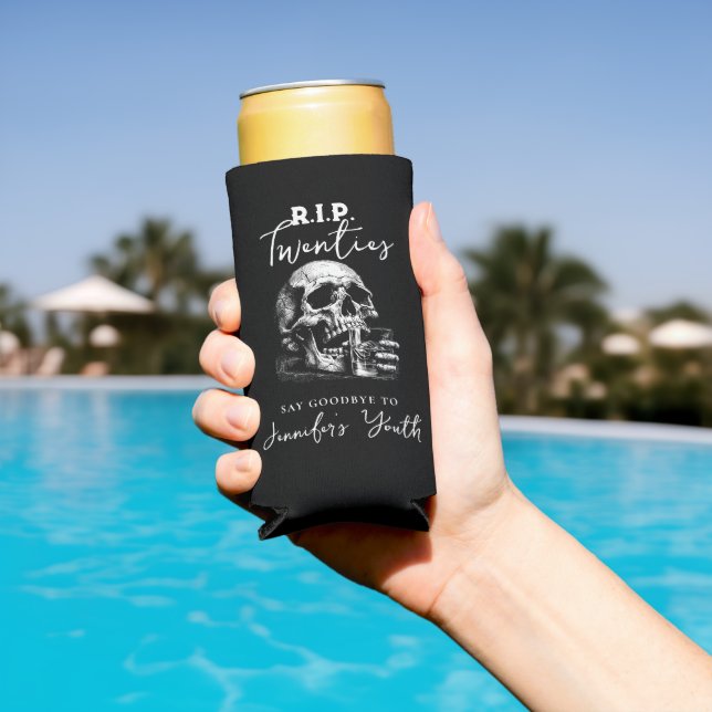 Enfriador De Latas Slim QEPD Refrigeradores de bebidas del cumpleaños del  (Piscina in situ)