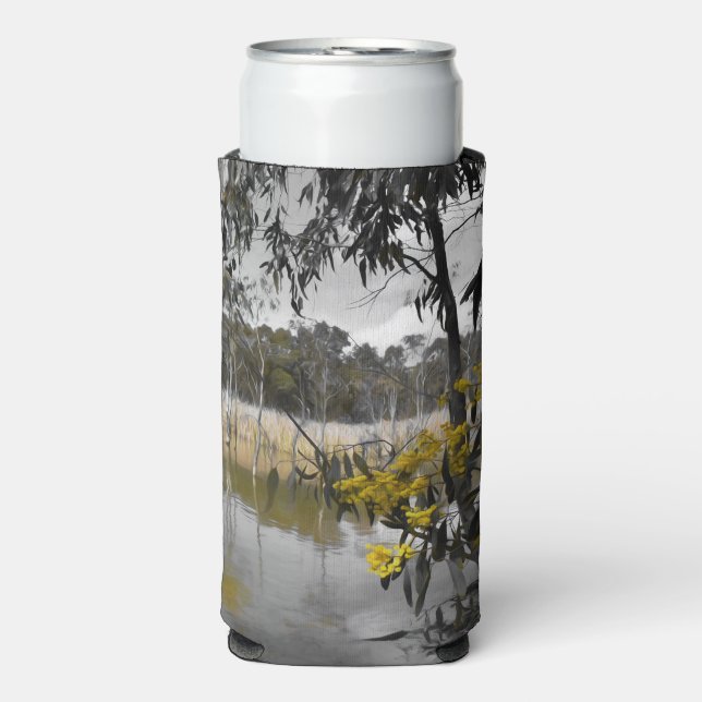 Enfriador De Latas Slim Reflexiones bajo los cielos grises (Frente Agua con Gas)