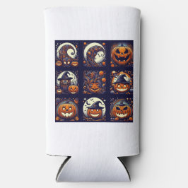 Enfriador De Latas Slim Refrigerador de bebidas de Halloween Seltzer