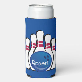 Enfriador De Latas Slim Refrigerador de bebidas de ventas de Bowling Desig