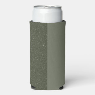 Enfriador De Latas Slim Refrigerador de bebidas delgado verde de dos tonos