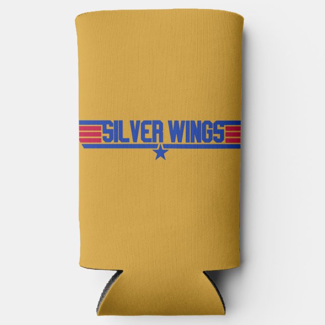 Enfriador De Latas Slim Refrigerador de bebidas inspirado en "Top Gun" de  (Anverso)