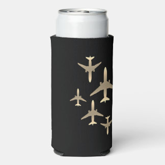 Enfriador De Latas Slim Refrigerador de bebidas Seltzer de Aviación de Avi