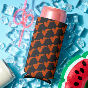 Enfriador De Latas Slim Refrigerador de bebidas Seltzer Slim de espuma de 