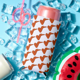 Enfriador De Latas Slim Refrigerador de bebidas Seltzer Slim de espuma de 