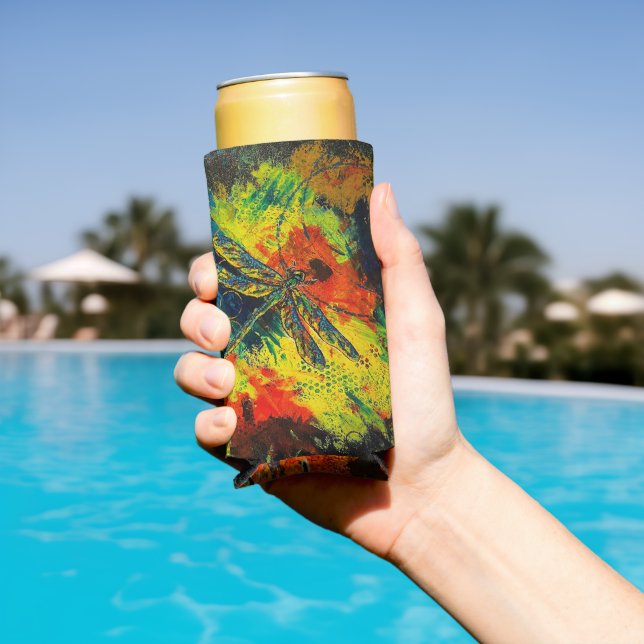 Enfriador De Latas Slim refrigerador de bebidas Skinny (Piscina in situ)