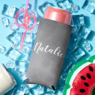Enfriador De Latas Slim Refrigerador de tormenta de nombre personalizado
