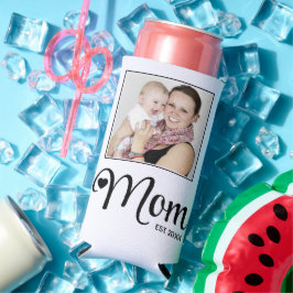 Enfriador De Latas Slim Regalo de foto personalizado para madres Estableci