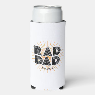 Enfriador De Latas Slim Regalo de Rad Dad a papá