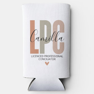 Enfriador De Latas Slim Regalos para Consejeros Profesionales Licenciados,