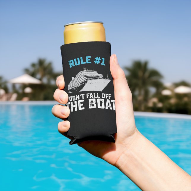 Enfriador De Latas Slim Regla 1 Número 1 No caigas del crucero (Piscina in situ)