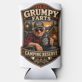Enfriador De Latas Slim Reserva de Camping de Viejos Gruñones
