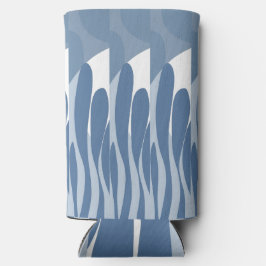 Enfriador De Latas Slim Resumen de hojas y curvas